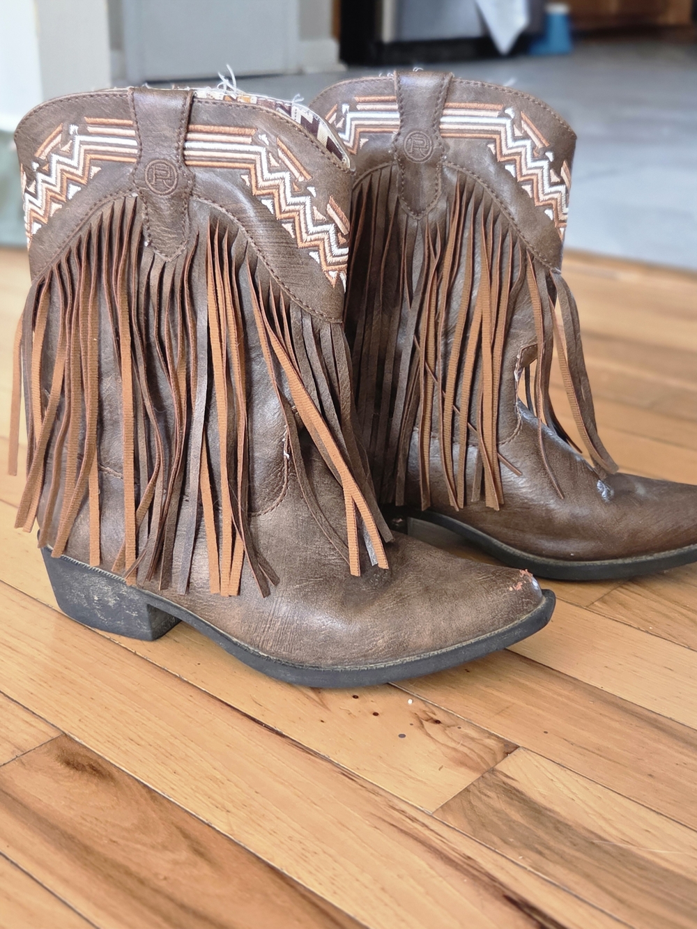 Roper - Kids Fringe Cowgirl Boots